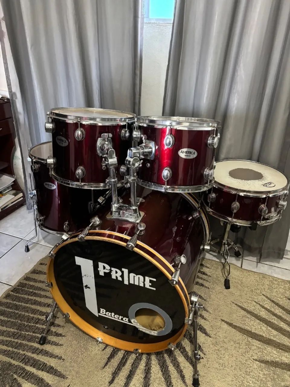 Bateria acústica prime América  - Foto 3