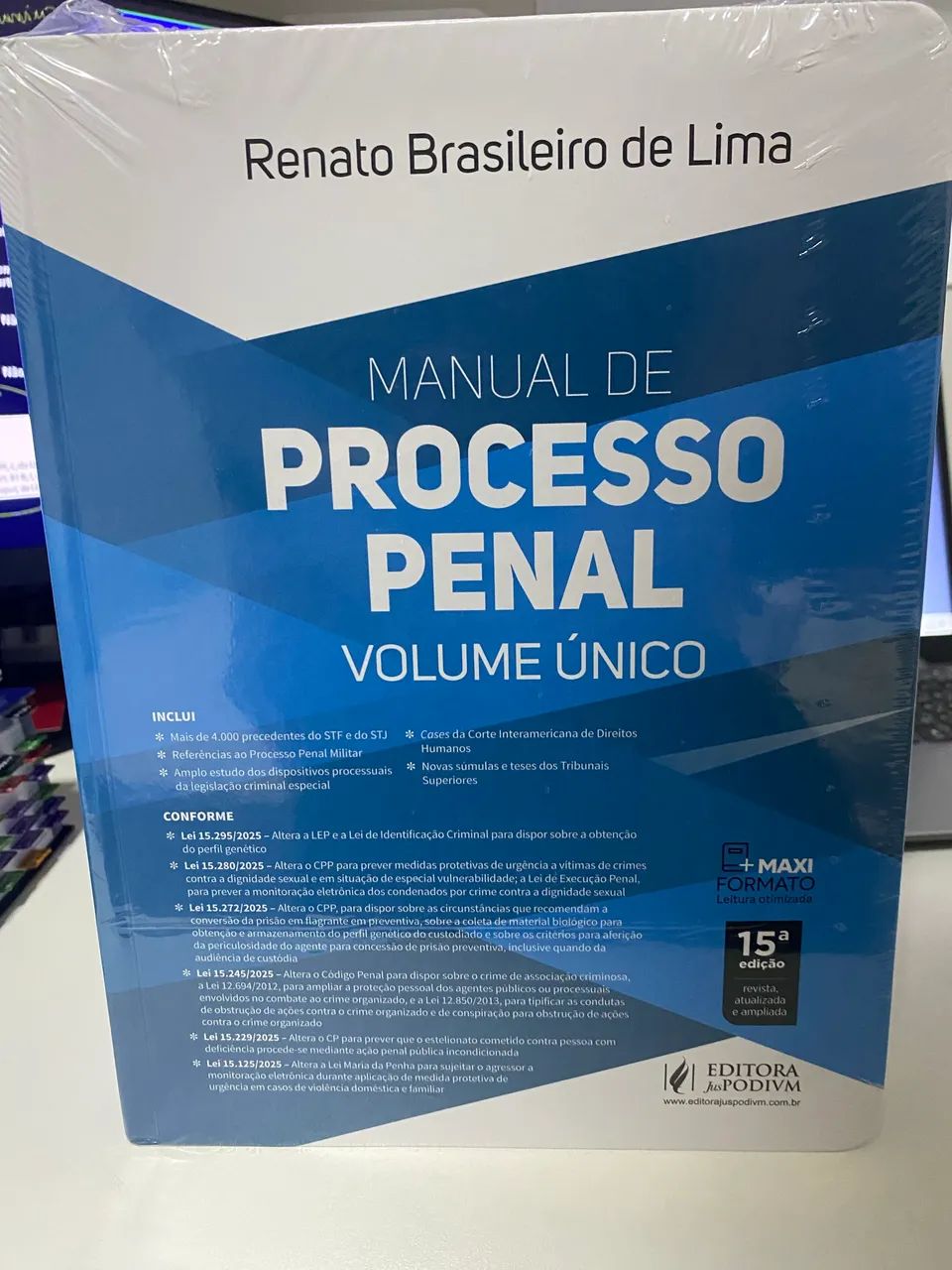 Manual de processo Penal Renato Brasileiro lacrado 
