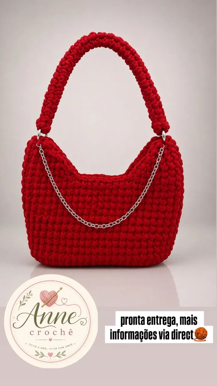 Bolsas de crochê 