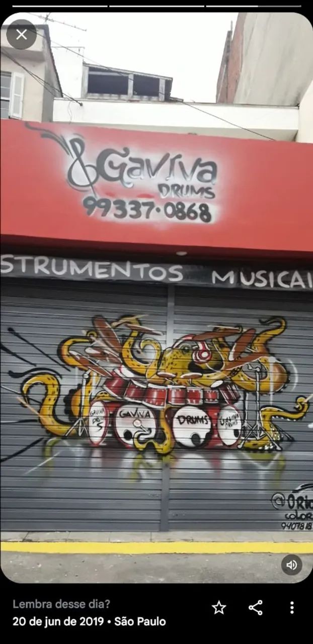 Caixa de Bateria Nagano Beat 12x6/Sweet Green(Azul cintilante)Nova/No Plástico/Mega Oferta - Foto 6