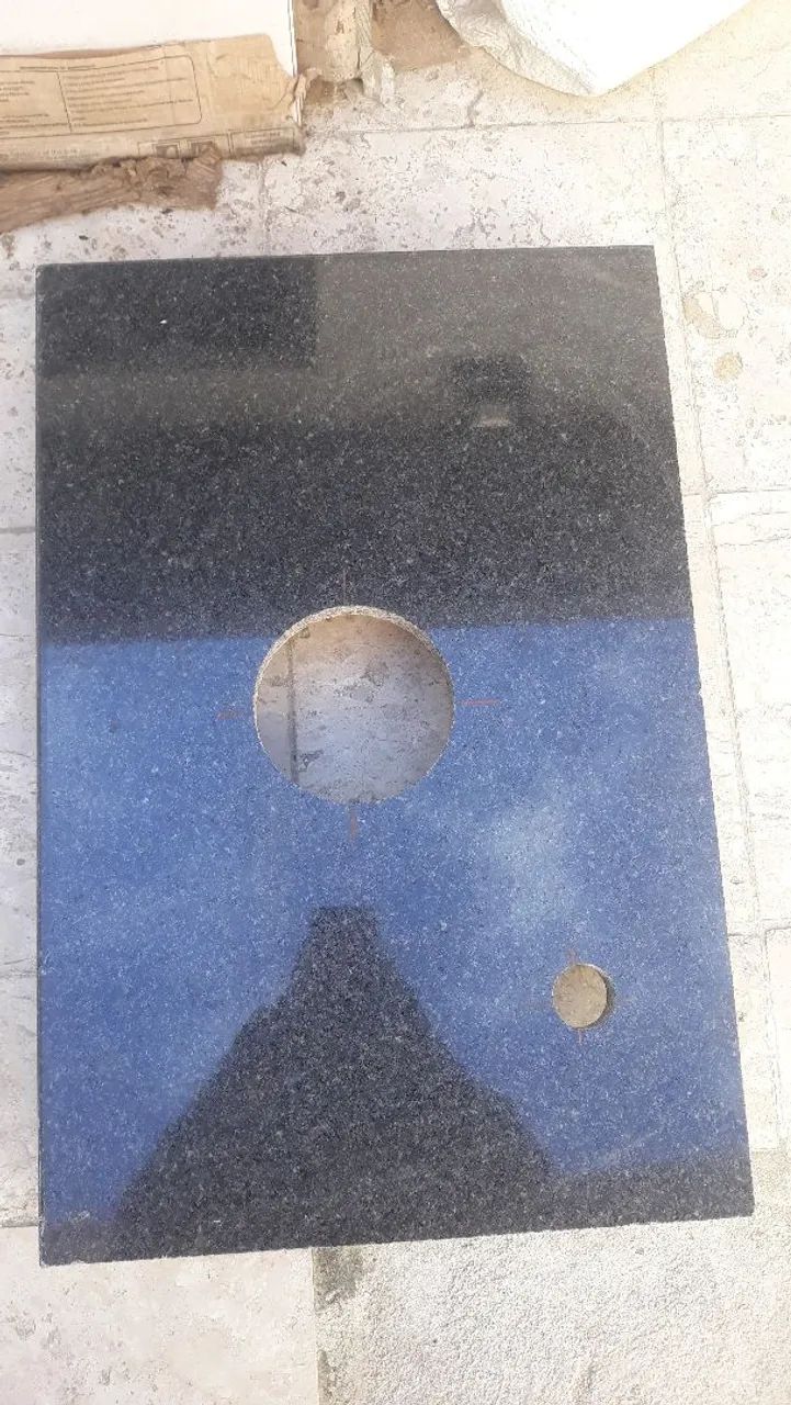 Bancada de granito banheiro - Foto 2
