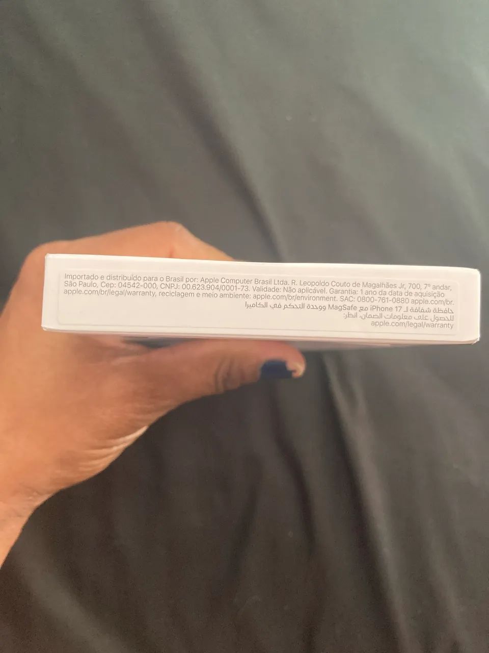 Caixa vazia da capa Apple do iPhone 17 - Foto 3