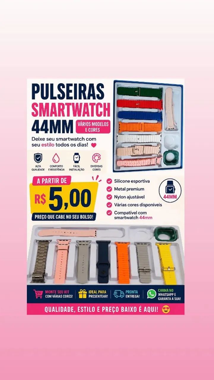 Pulseira de smartwatch de 44 mml 