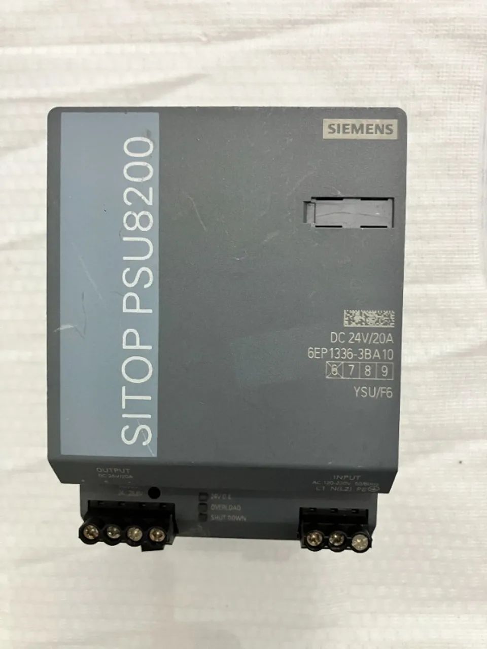 FONTE DC 24V/20A SITOP PSU8200 (SIEMENS)
