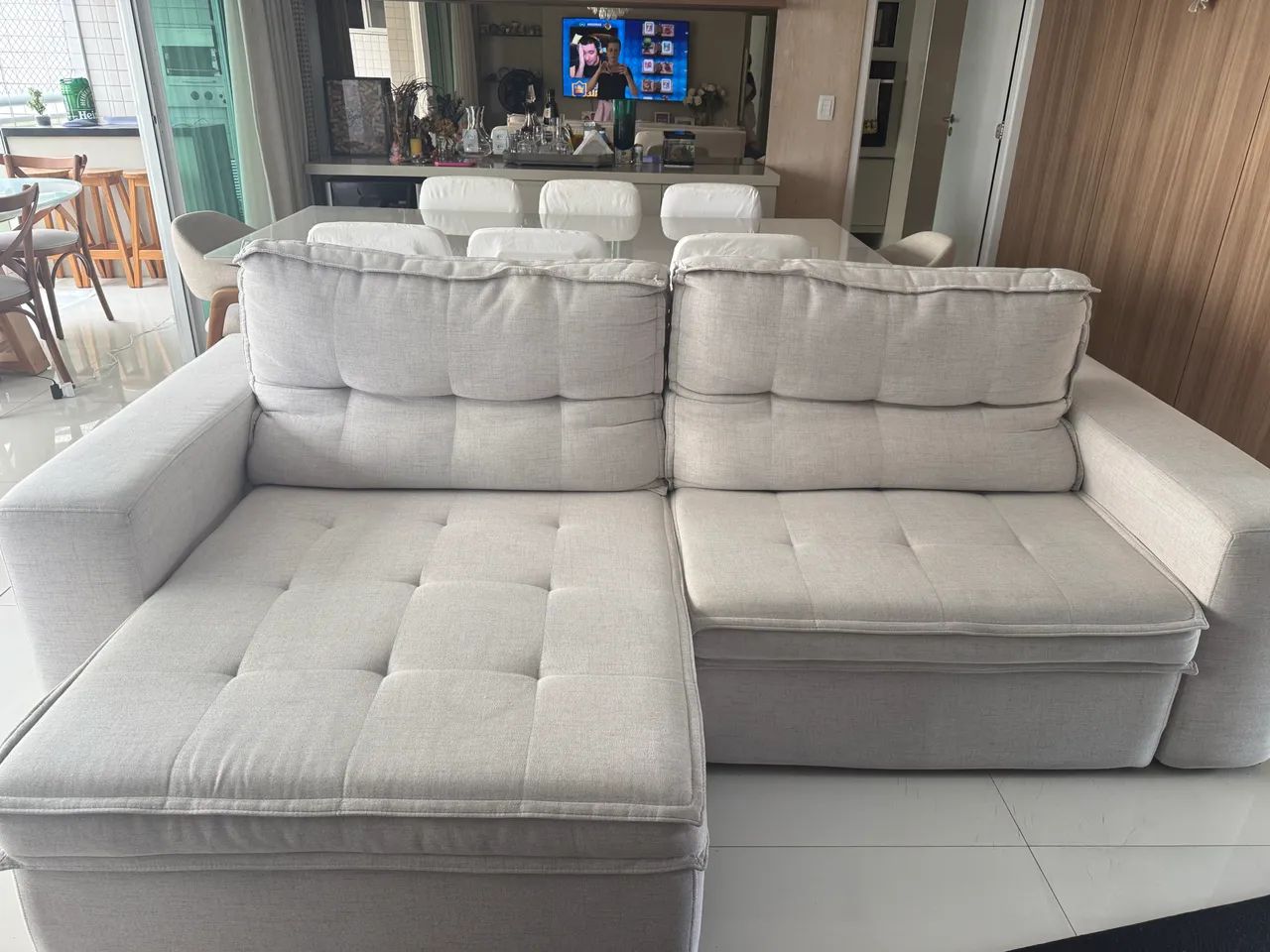 Sofá retrátil super novo  - Foto 4