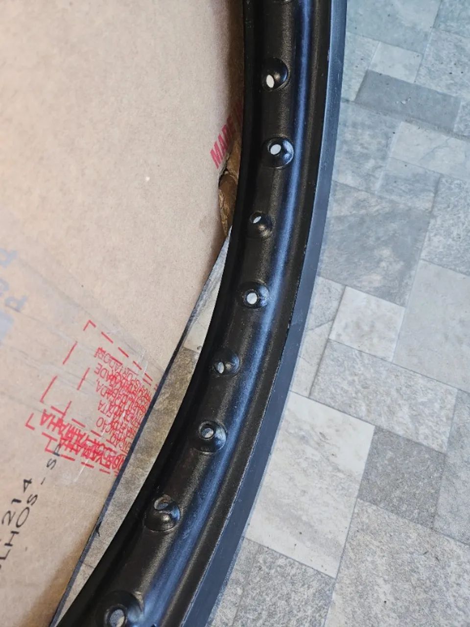 Aro XT660 dianteiro com trinca - Foto 3