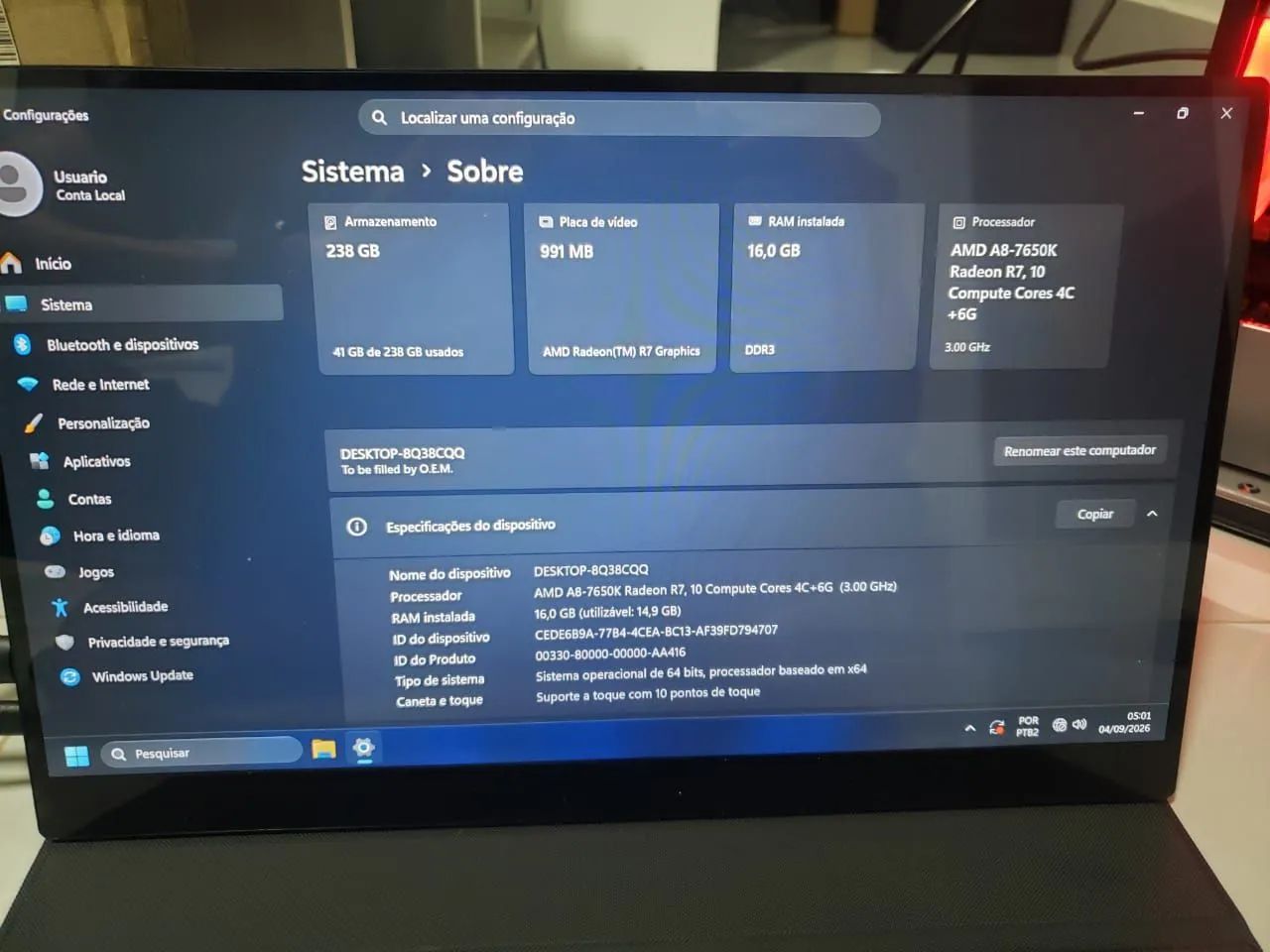 Computador Gamer AMD - Foto 2
