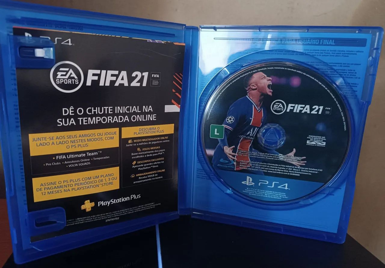 Fifa 21 PS4 Semi-Novo  - Foto 3
