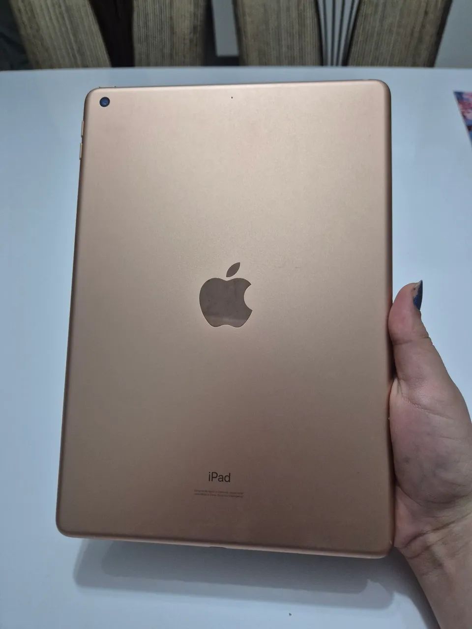 Ipad 7 Geração Rose Gold, perfeito estado, tablet 32gb - Foto 6