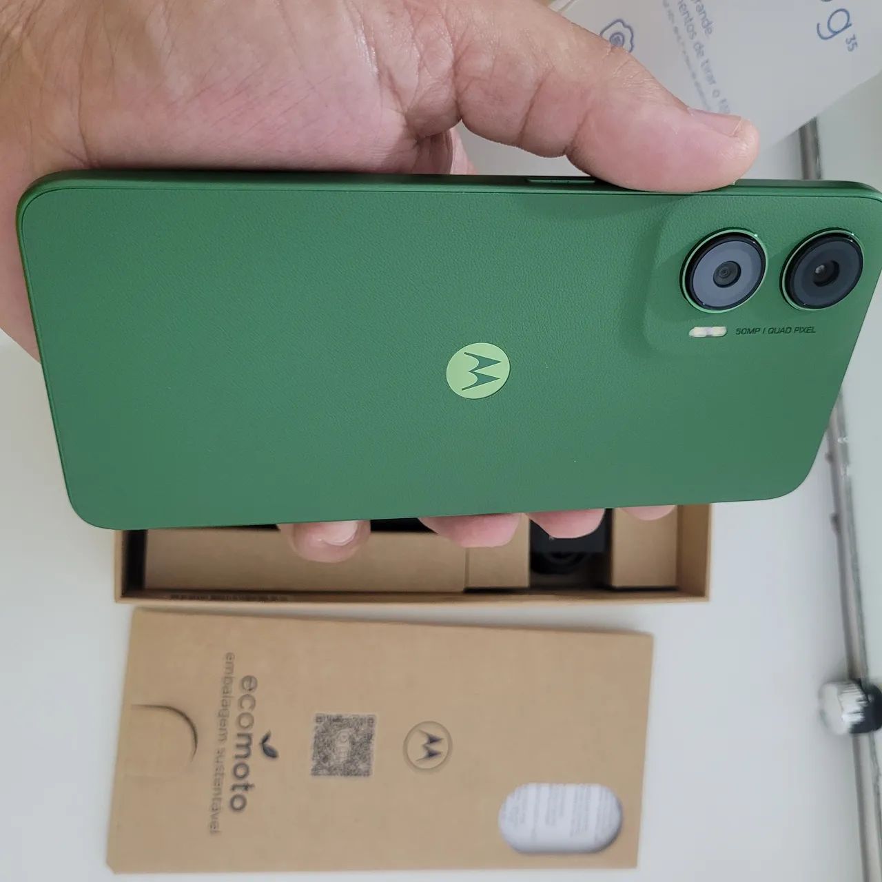 Moto g35 na caixa