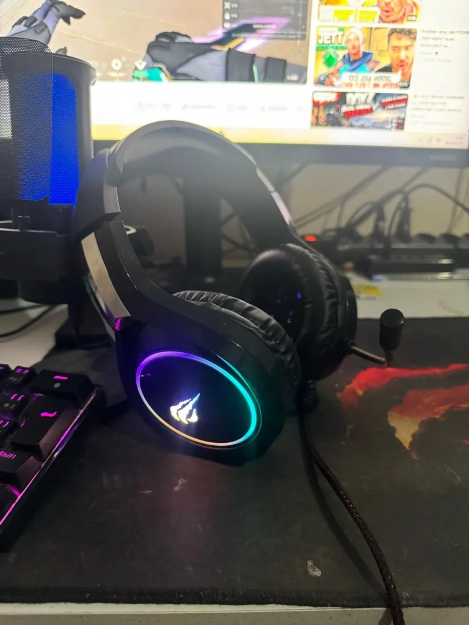 Headset gamer Havit H2232d - Foto 2