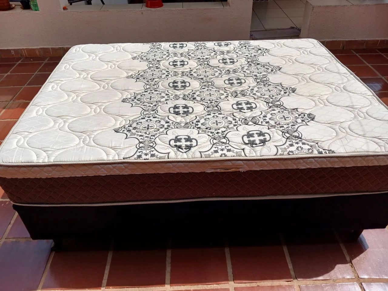 Cama box de casal com colchão  - Foto 3