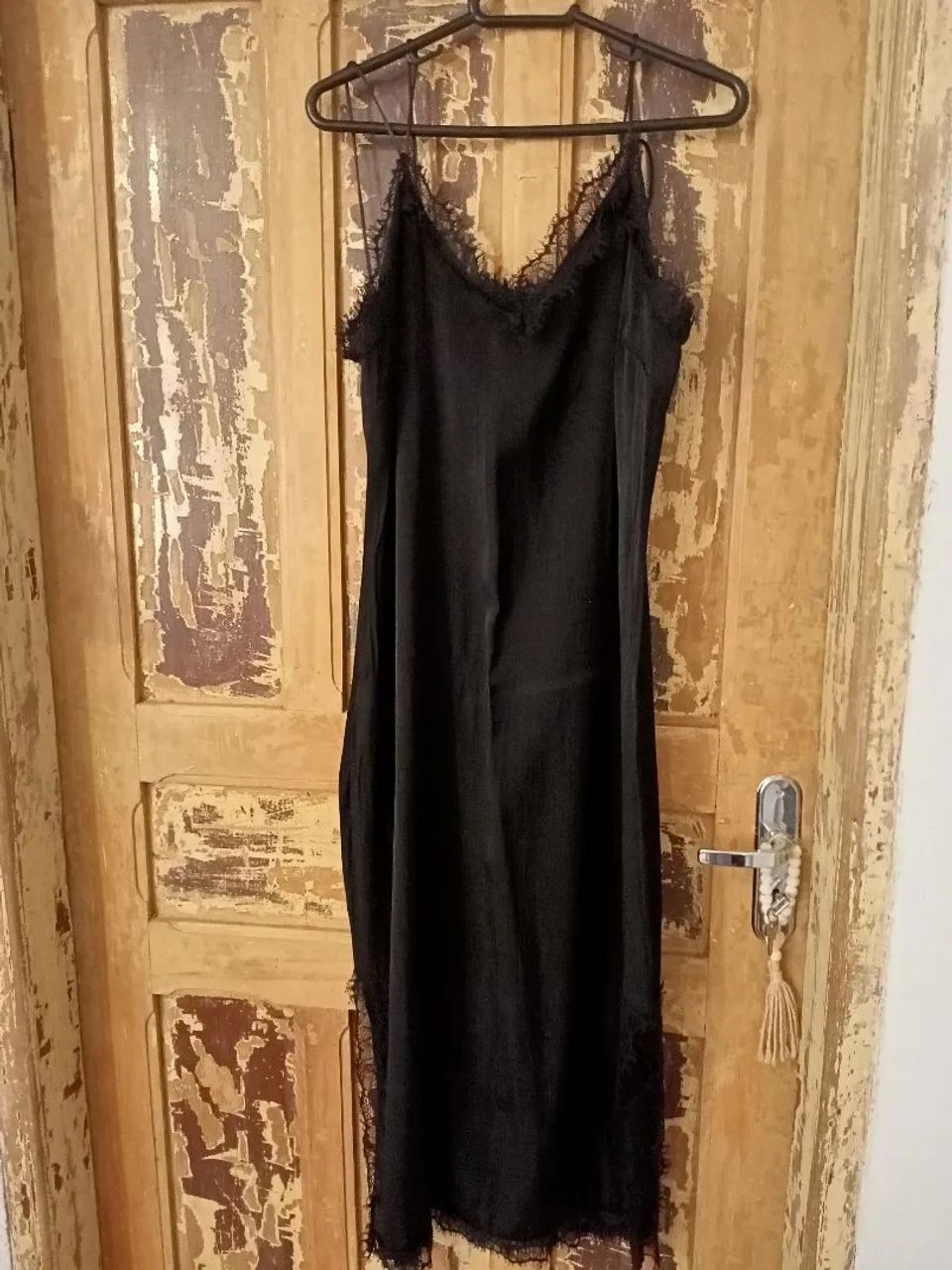 Vestido camisola preto