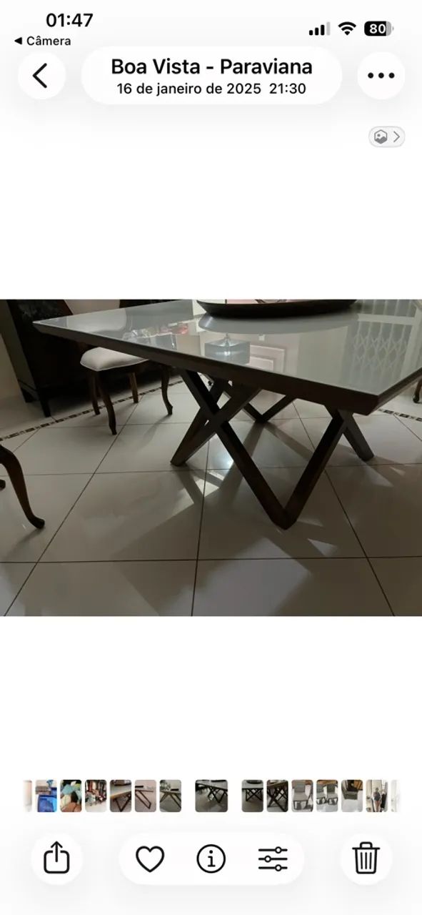 Mesa com designer moderno zerada - Foto 4