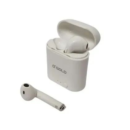 Fone De Ouvido Bluetooth V5.0 + Case Carregamento Fn-17Mini - AGold Loja Coimbra Entrega  - Foto 3