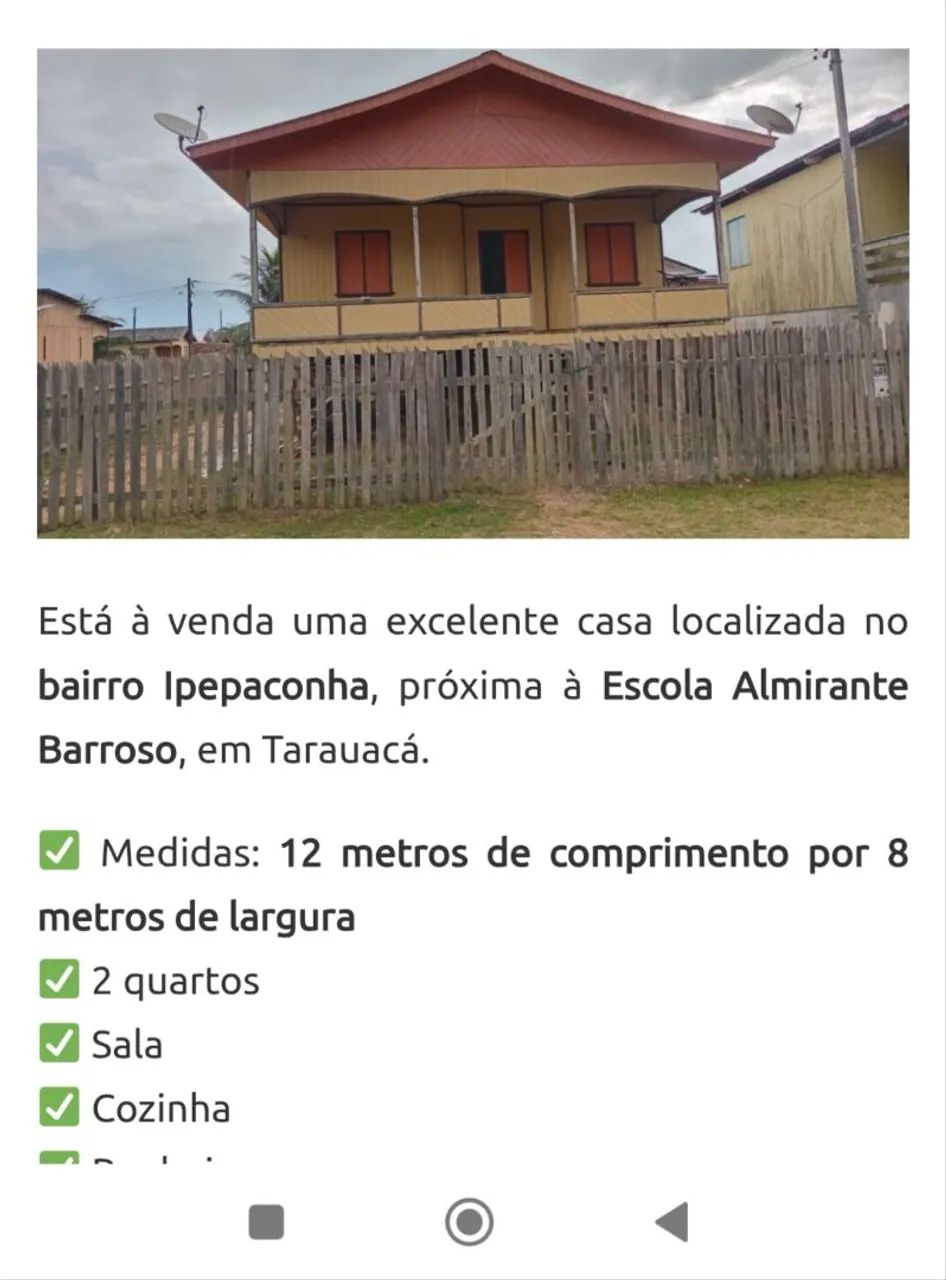 vende essa casa