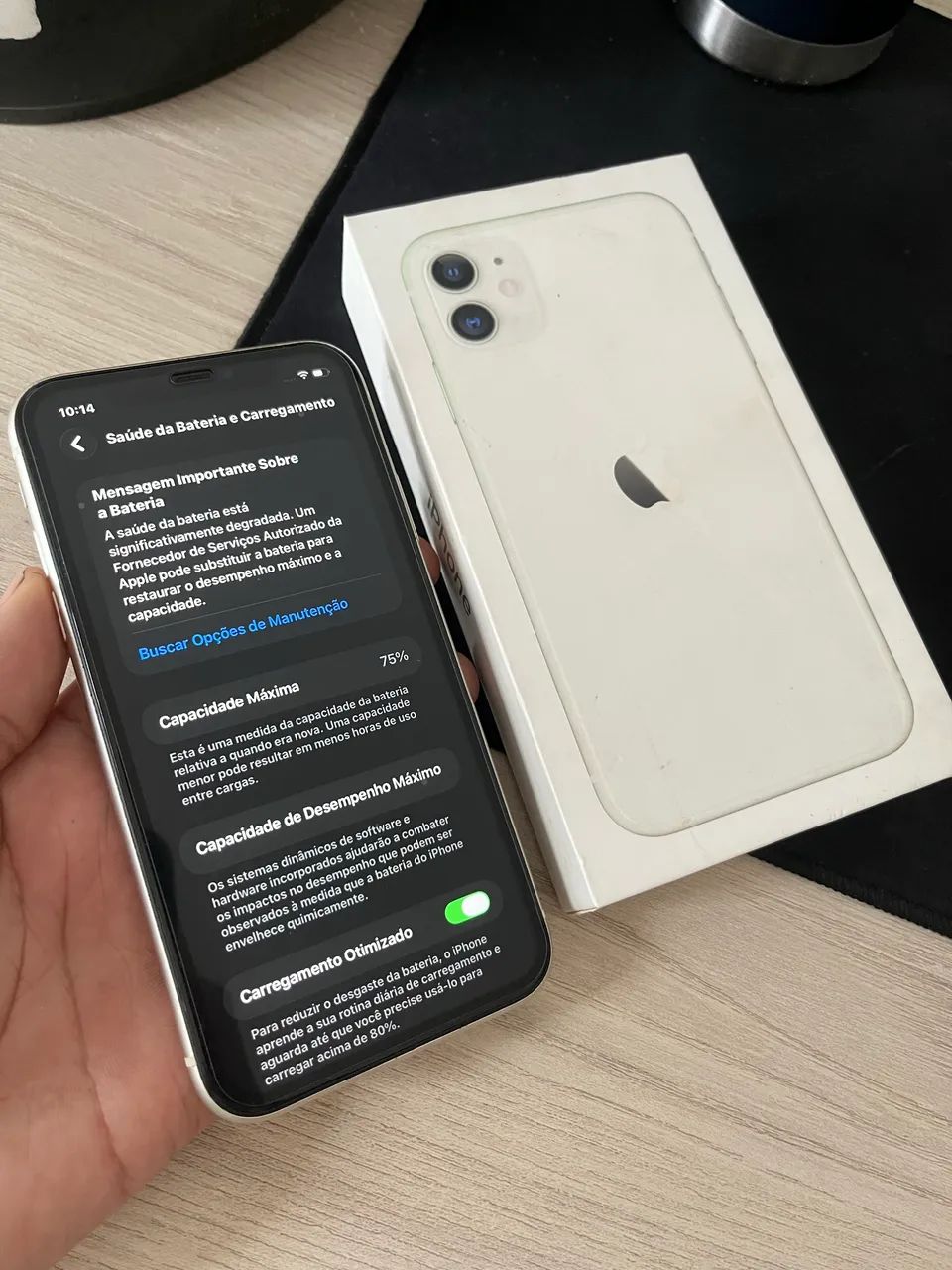 iPhone 11 64GB Branco - 100% Original - Foto 3