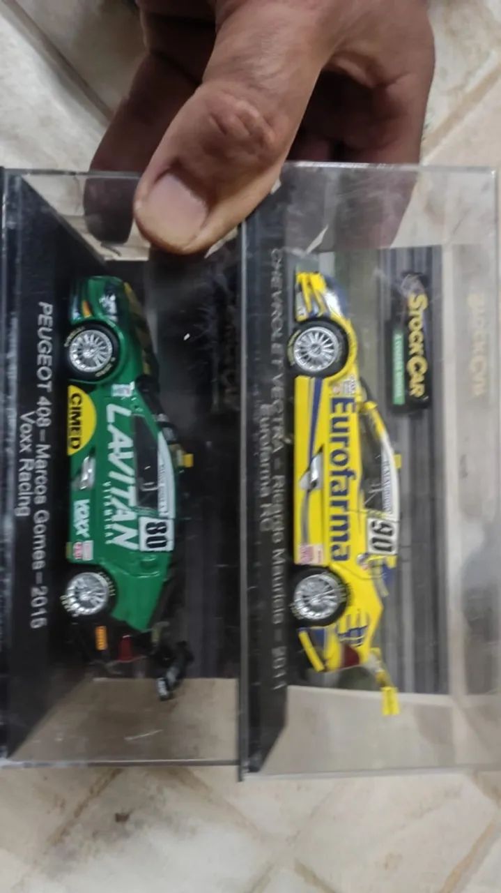 Coleção de miniaturas 