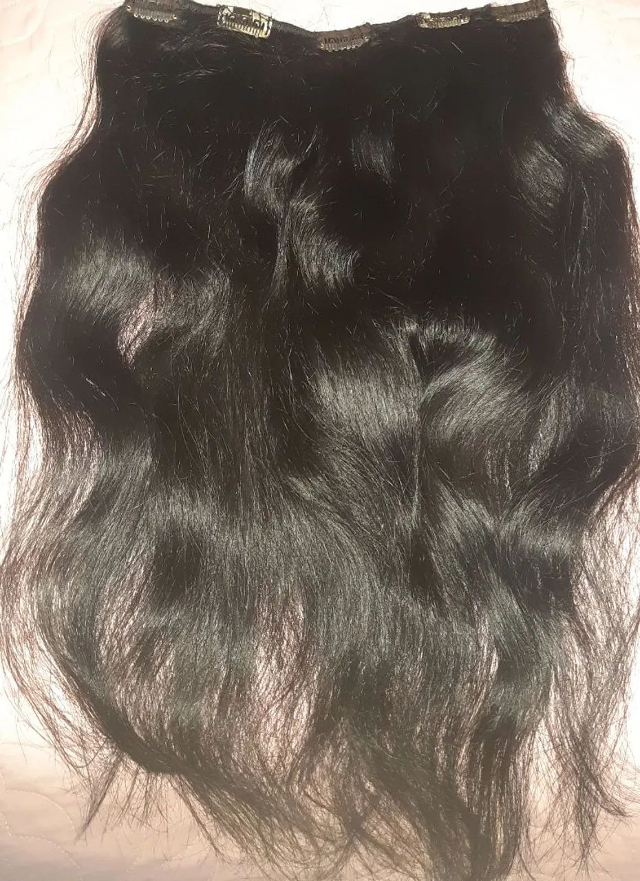 APLIQUE TIC TAC CABELO HUMANO  - Foto 3