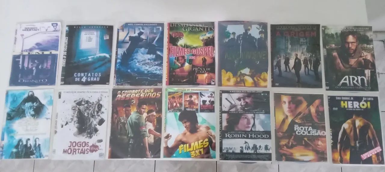 Lote com 262 DVDs de Filmes - Foto 3