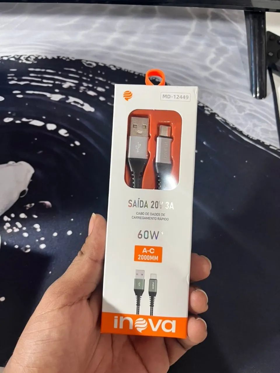Cabo USC -C Turbo 60W 2 metros 