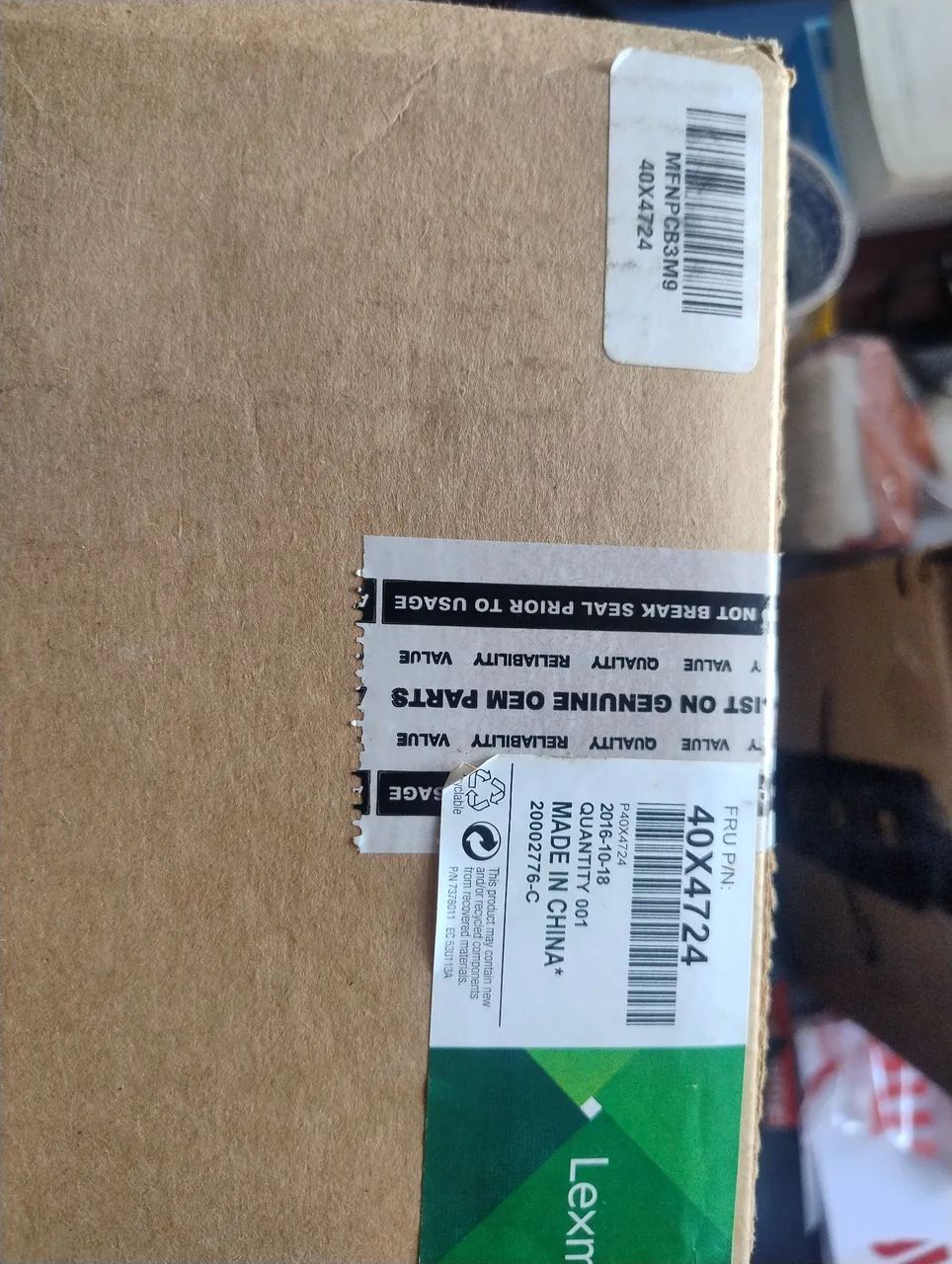 FUSOR LEXMARK 40X4724