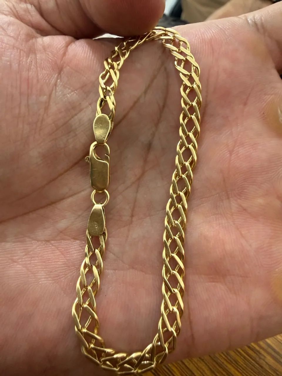 Pulseira gourmet de ouro  - Foto 2
