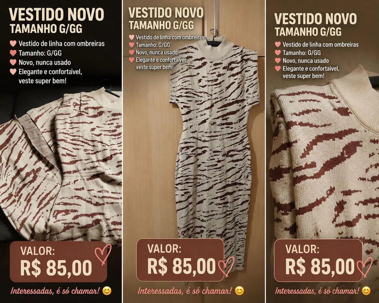 Vestido novo Oportunidade 