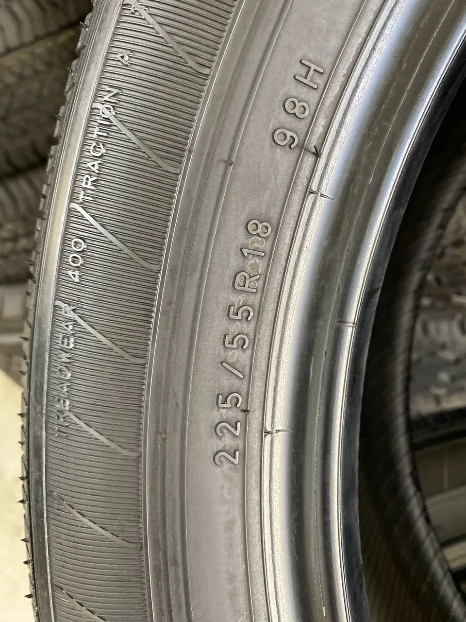 04 PNEUS 225/55/18 GOODYEAR EAGLE USADOS - Foto 4