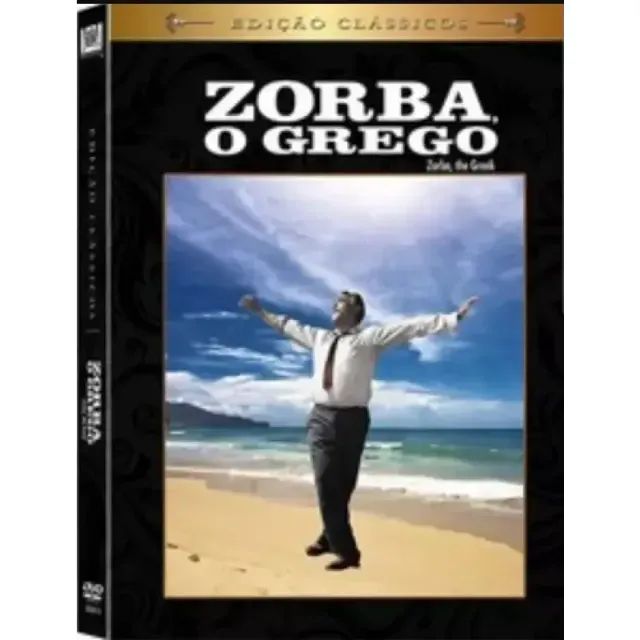 DVD Zorba- O Grego com Luva- Ed Clássicos- Original