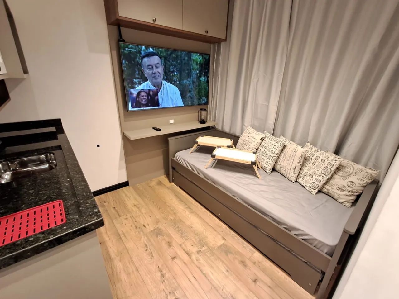 Studio mobiliado 11m2 Ecoville - Foto 4
