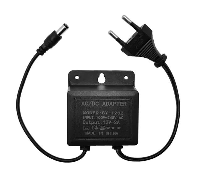 Fonte De Energia 12v 2a Bivolt 110/240v P/ Câmera E Outros