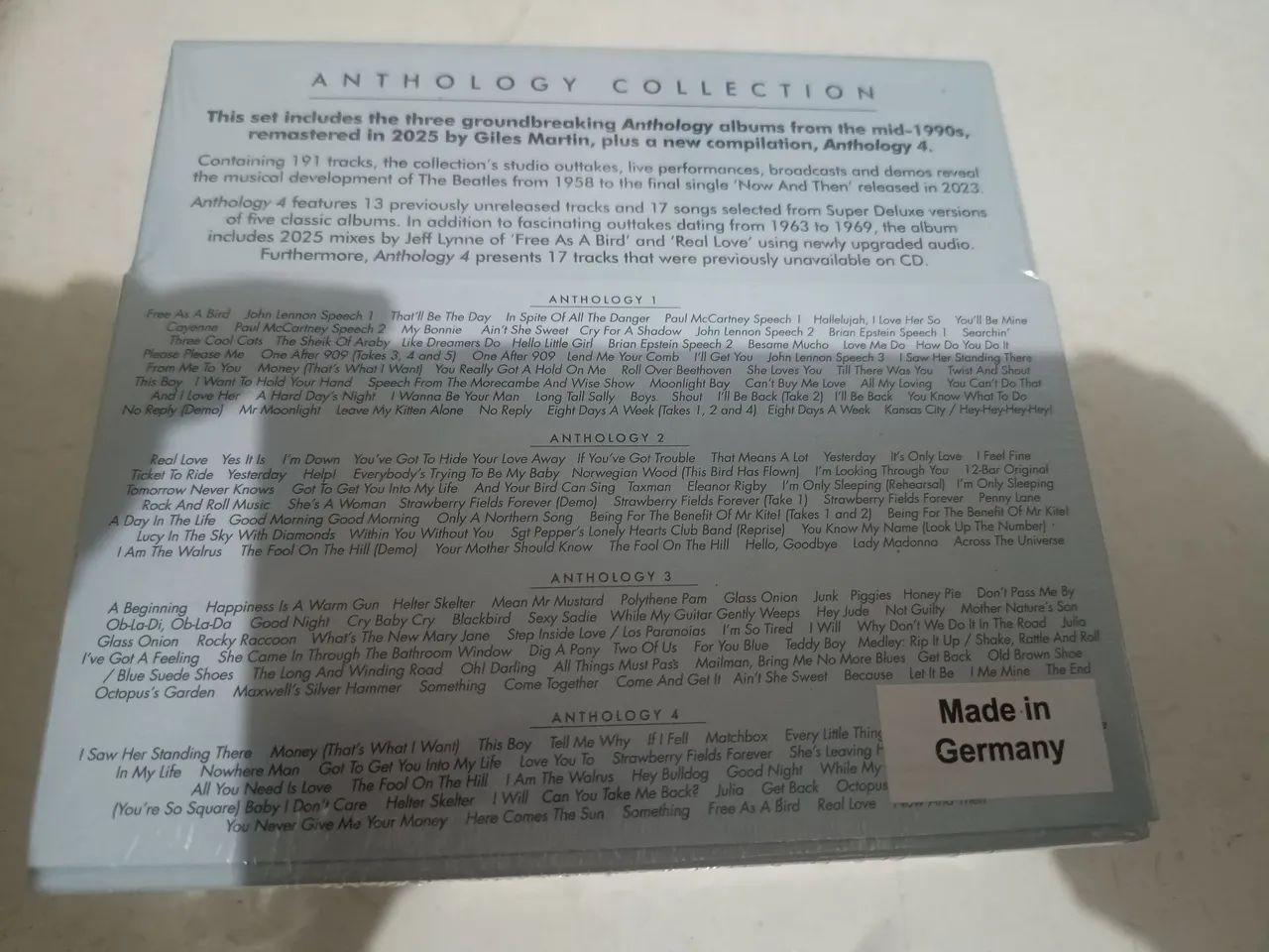 Box Cds The Beatles Anthology - 8 discos IMPORTADO - Foto 2