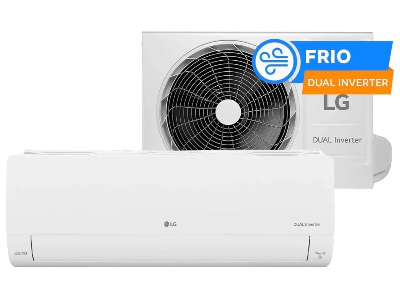 Ar Condicionado Split 12000 BTUs LG - 220V - Foto 5