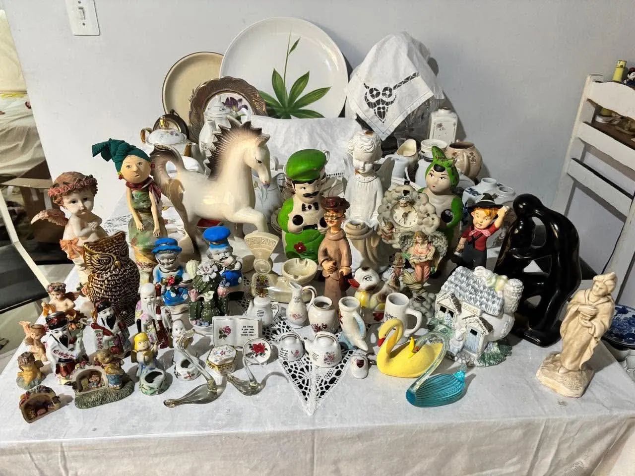 Lote peças em porcelana 