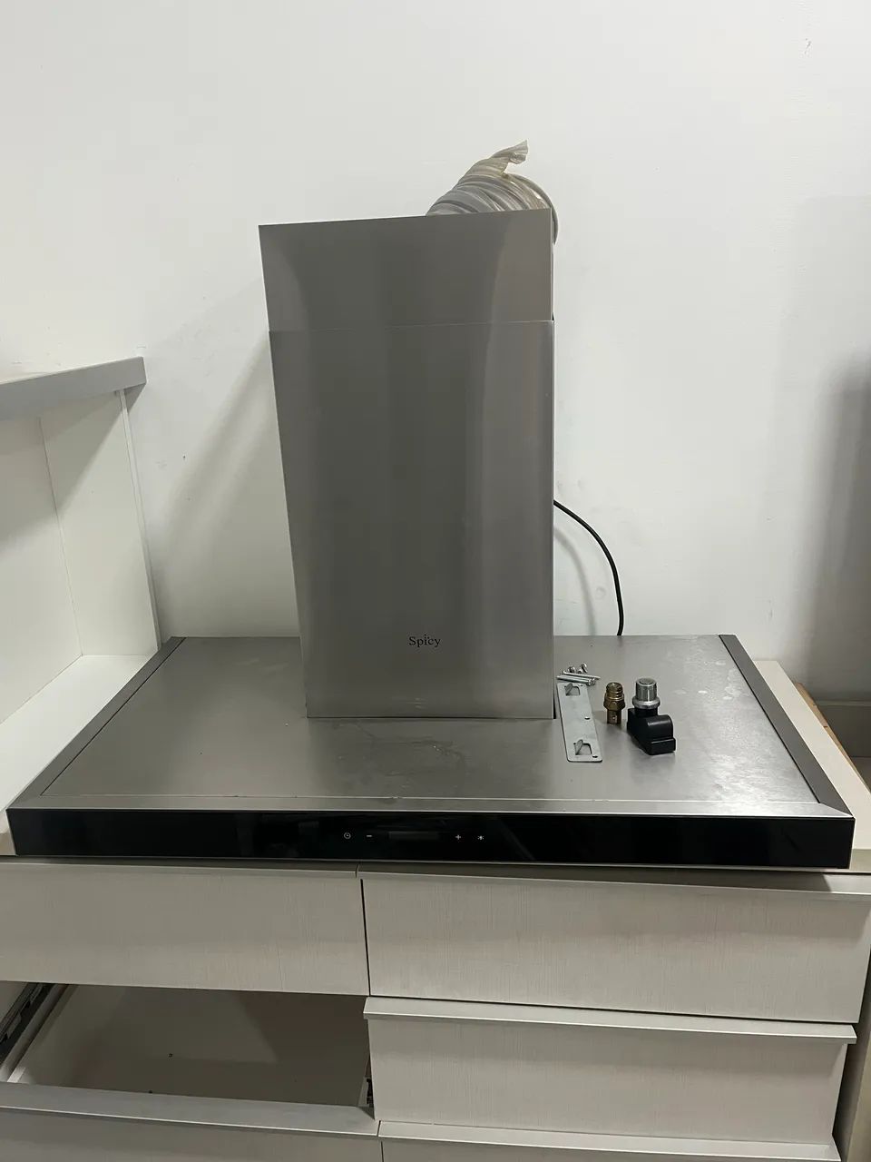 Coifa de Parede Spicy Inox e Vidro com Painel Digital Touch - Foto 4