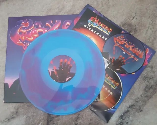 Disco de Vinil-Saxon ? Power & The Glory Importado - Foto 2