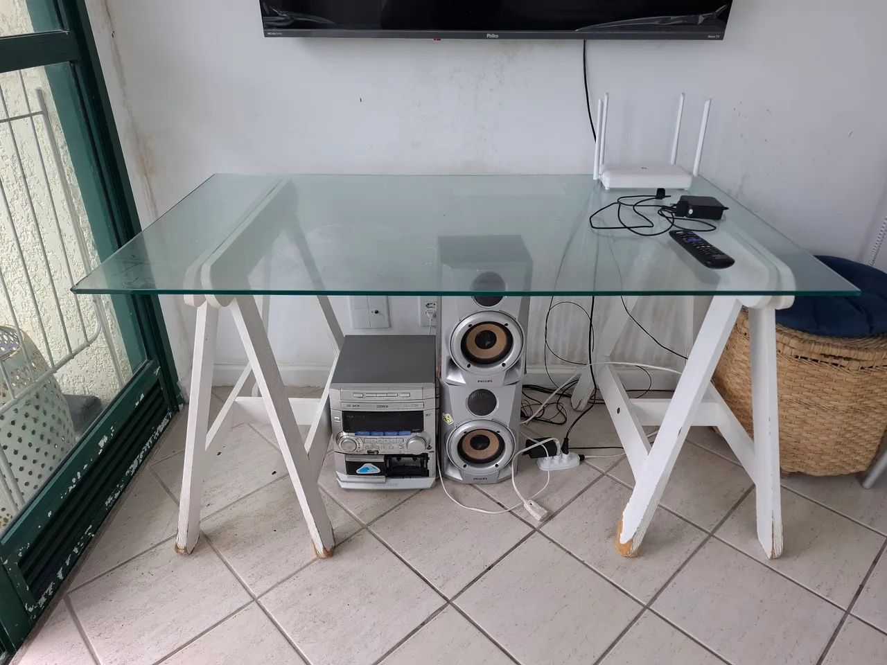 Vendo mesa de vidro