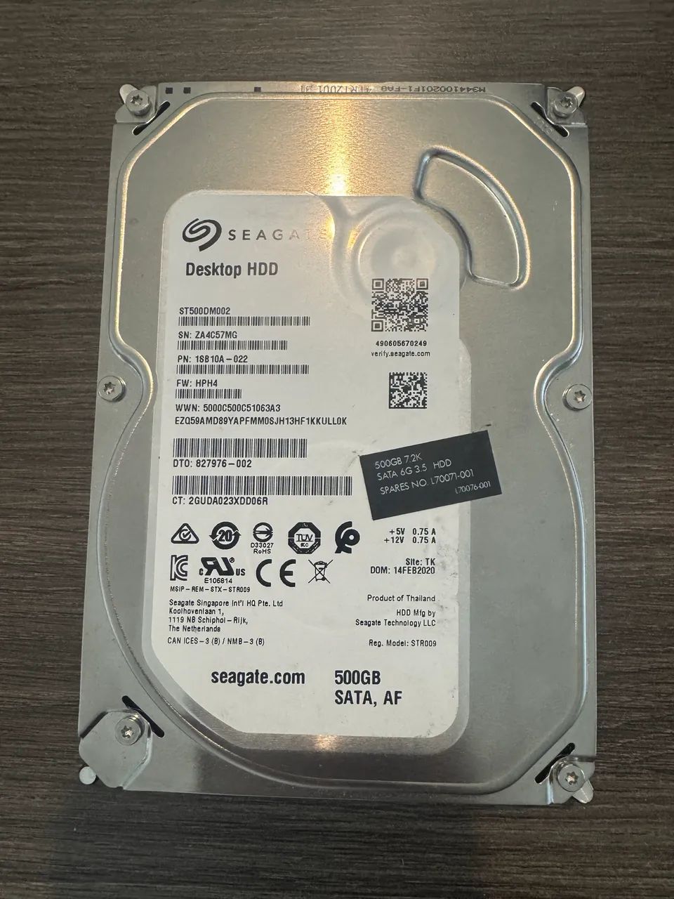 HD 500Gb - Armazenamento - Farolândia, Aracaju 1497562113 | OLX