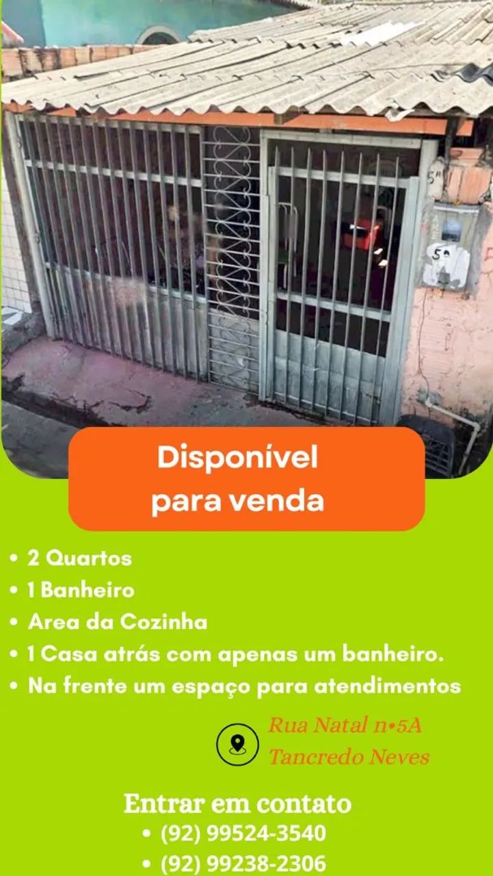 Vendo  uma casa em Manaus 