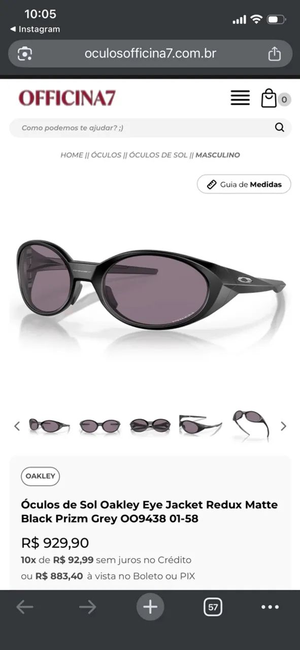 ÓCULOS OAKLEY EYE JACKET REDUX - Foto 3