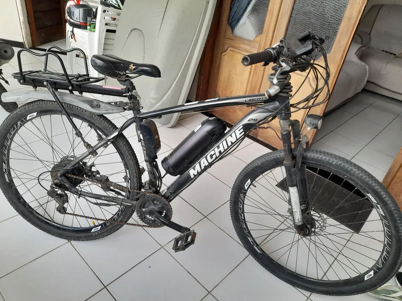 Bicicleta elétrica machine  - Foto 2