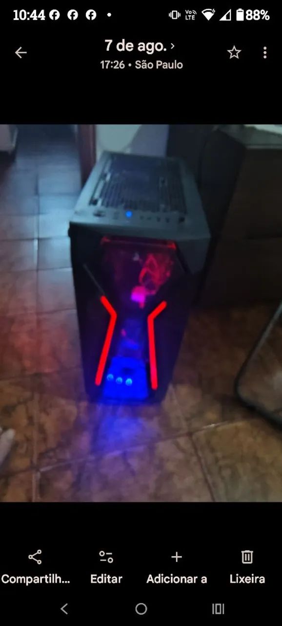 Computador Rizer AMD RYZEN 5 4600G 3.7GHz