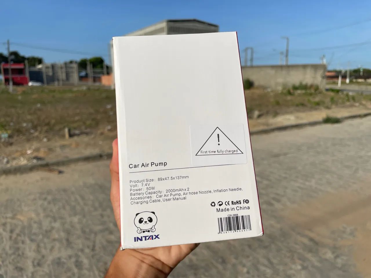 Mini Compressor de Ar Portátil!! LACRADO!! PROMOÇÃO!! - Foto 2