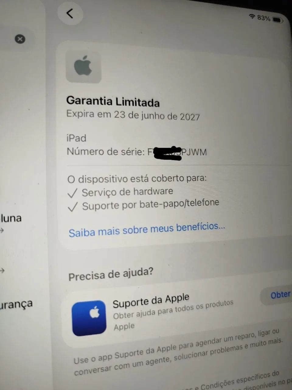 iPad 11 zero sem detalhe, garantia até junho 27  - Foto 5