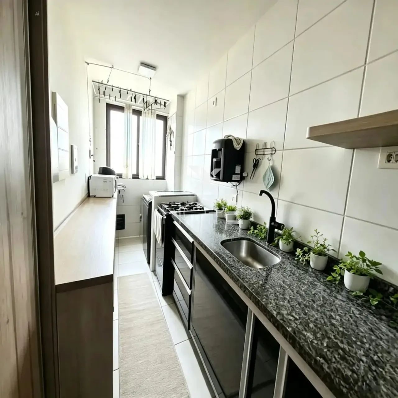 Apartamento à Venda  66m²  3 Quartos (1 Suíte)  Edifício Acqua Brasil  Centro  Lo - Foto 4