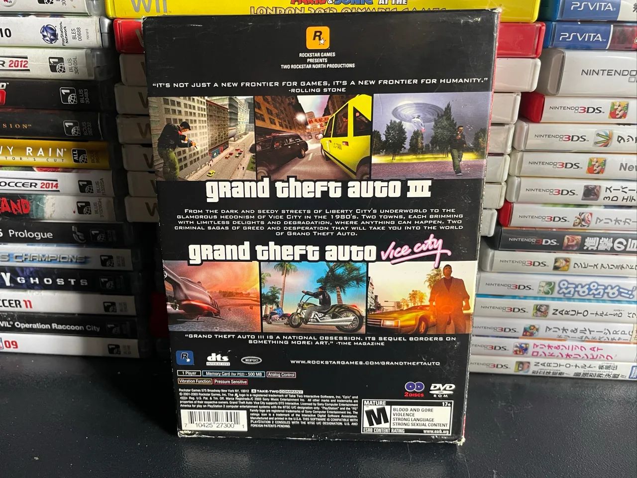 GTA Double Pack PS2 Original usado (Envio OlxPay) - Foto 2