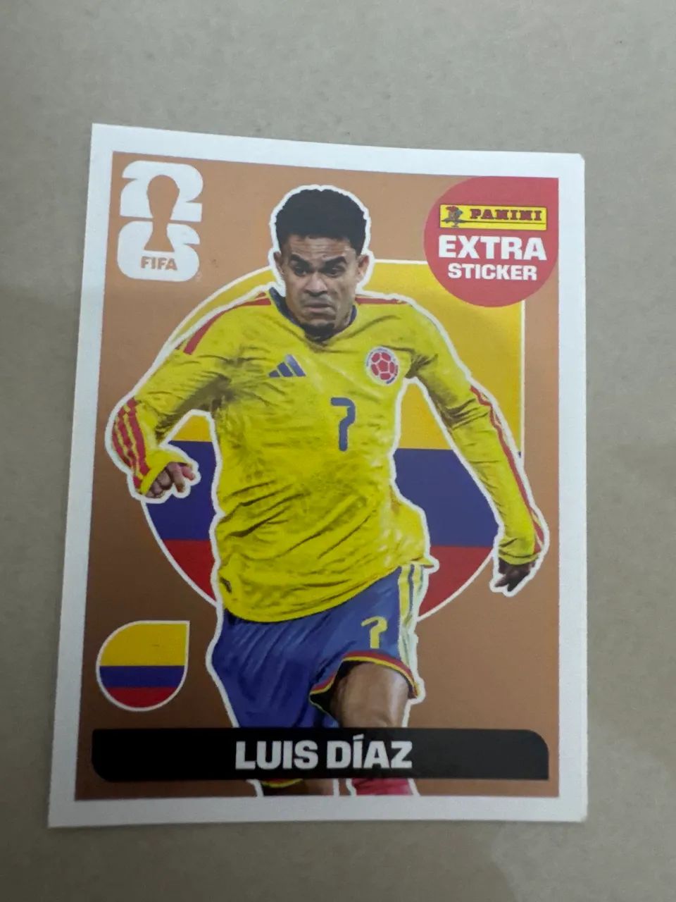 Figurinha legend Luís Díaz bronze 2026