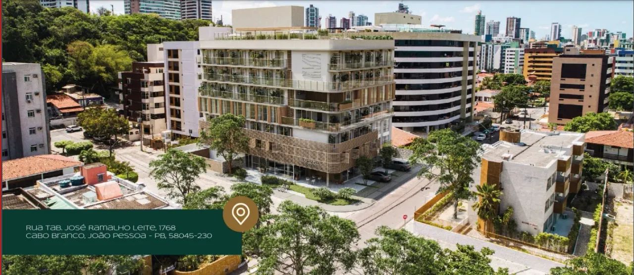 Flat Cabo Branco, com 58,84m², Garden com Piscina Privativa