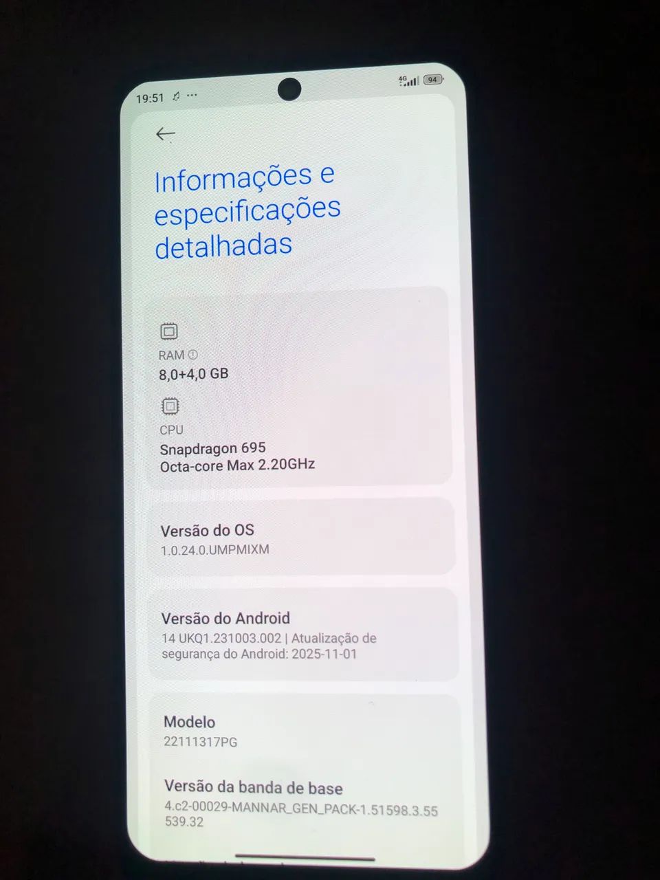 POCO X5 256g 12 de Ram - Foto 3